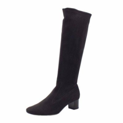 Women's Peter Kaiser Ofela 03 437 128 Pk Long Boot 45mm Knee High Boots Dark Grey | 530126-DJY